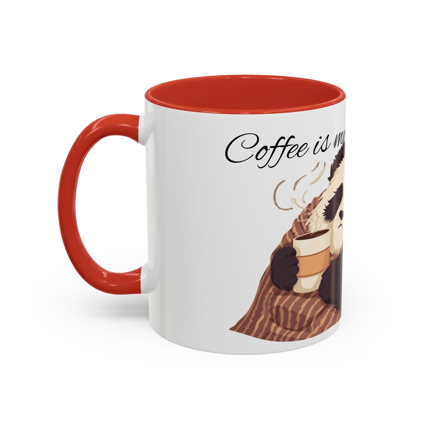 Panda Spirit Mug - Cute Coffee Cup for Animal Lovers, Cozy Home Decor, Gift Idea for Birthdays, Holidays, Coffee Enthusiasts