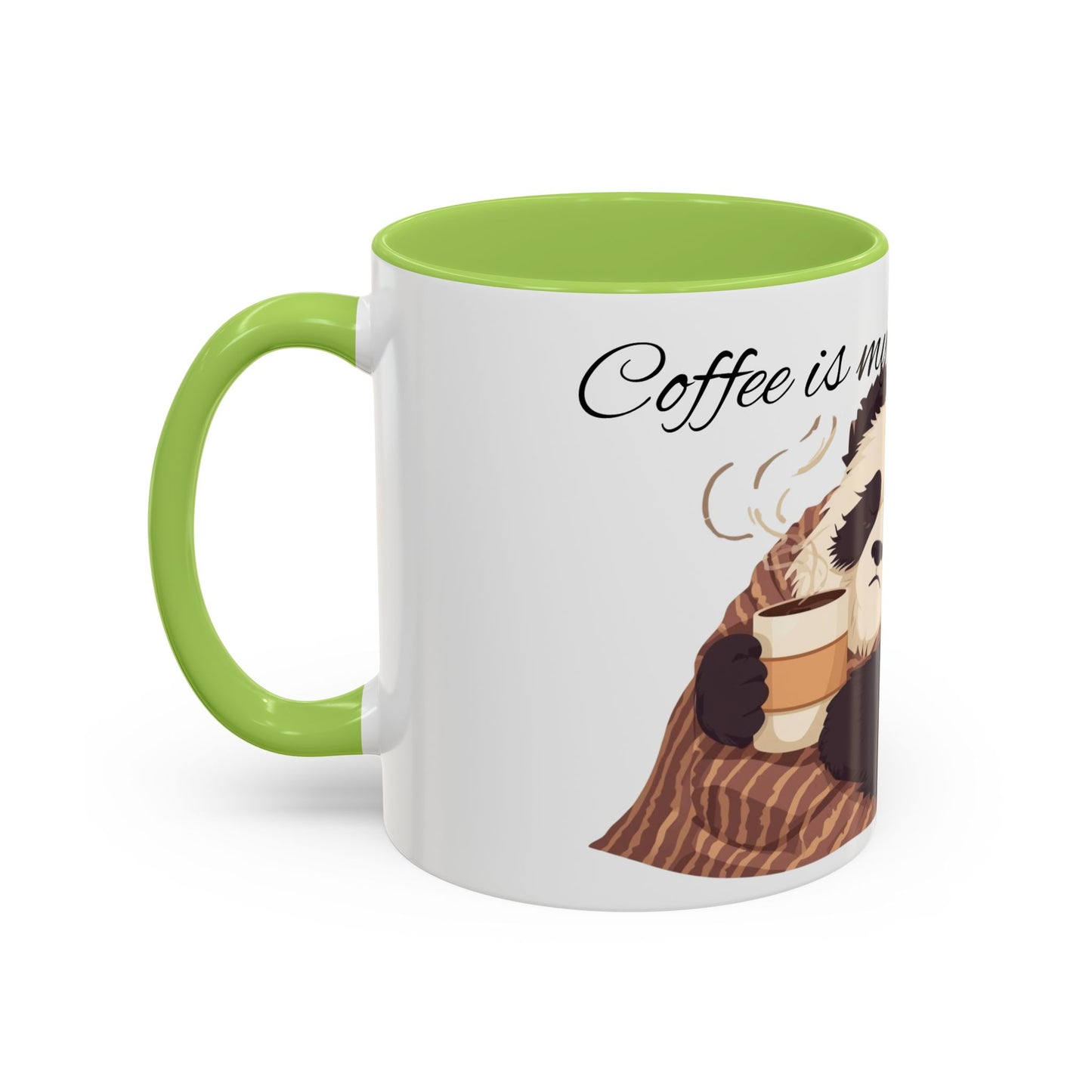 Panda Spirit Mug - Cute Coffee Cup for Animal Lovers, Cozy Home Decor, Gift Idea for Birthdays, Holidays, Coffee Enthusiasts