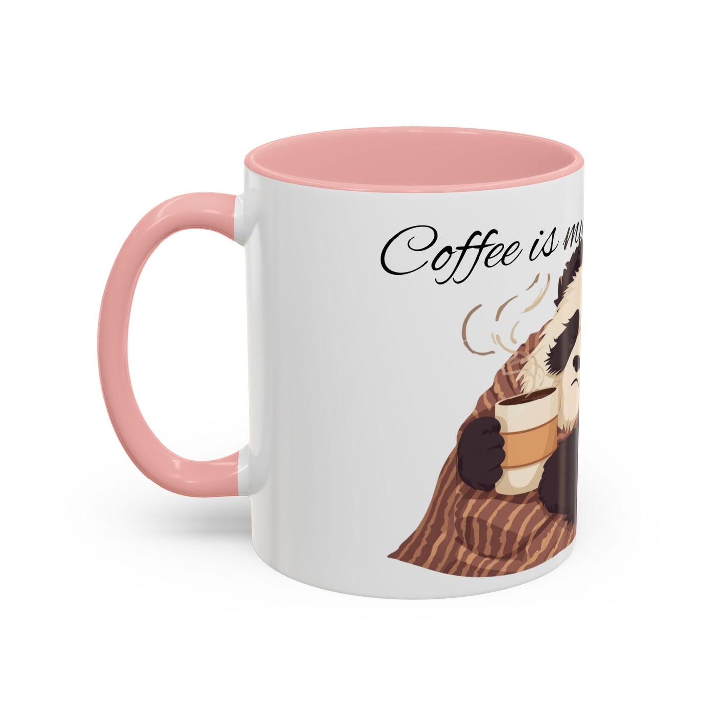 Panda Spirit Mug - Cute Coffee Cup for Animal Lovers, Cozy Home Decor, Gift Idea for Birthdays, Holidays, Coffee Enthusiasts