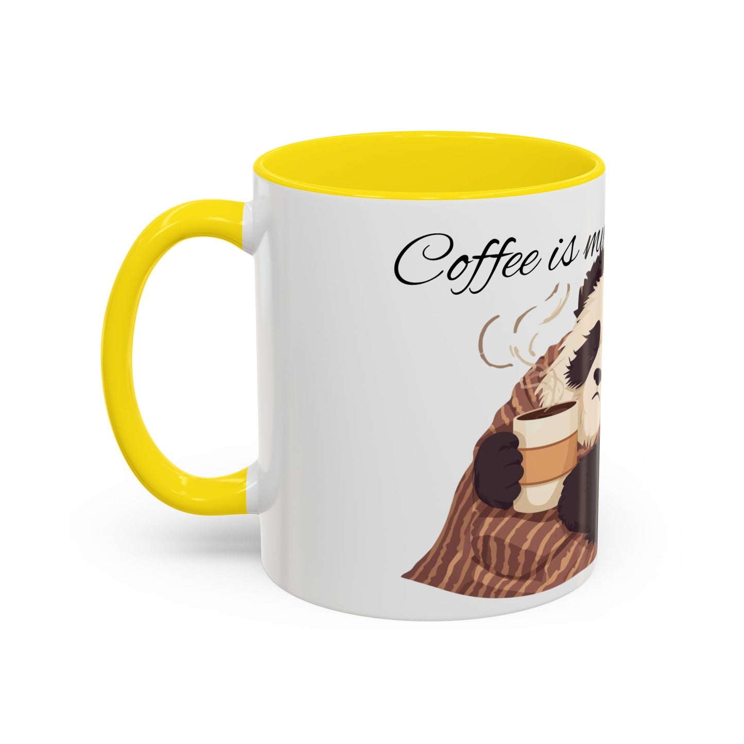 Panda Spirit Mug - Cute Coffee Cup for Animal Lovers, Cozy Home Decor, Gift Idea for Birthdays, Holidays, Coffee Enthusiasts