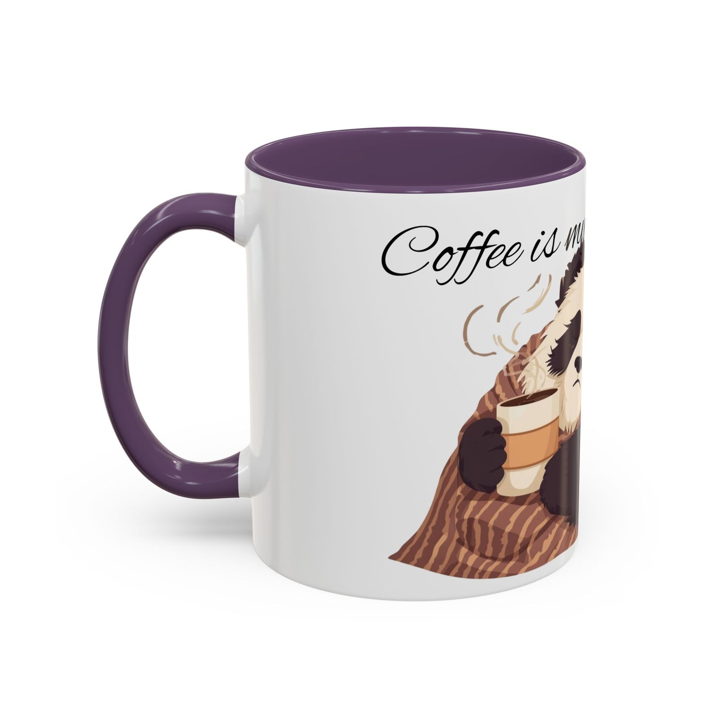 Panda Spirit Mug - Cute Coffee Cup for Animal Lovers, Cozy Home Decor, Gift Idea for Birthdays, Holidays, Coffee Enthusiasts