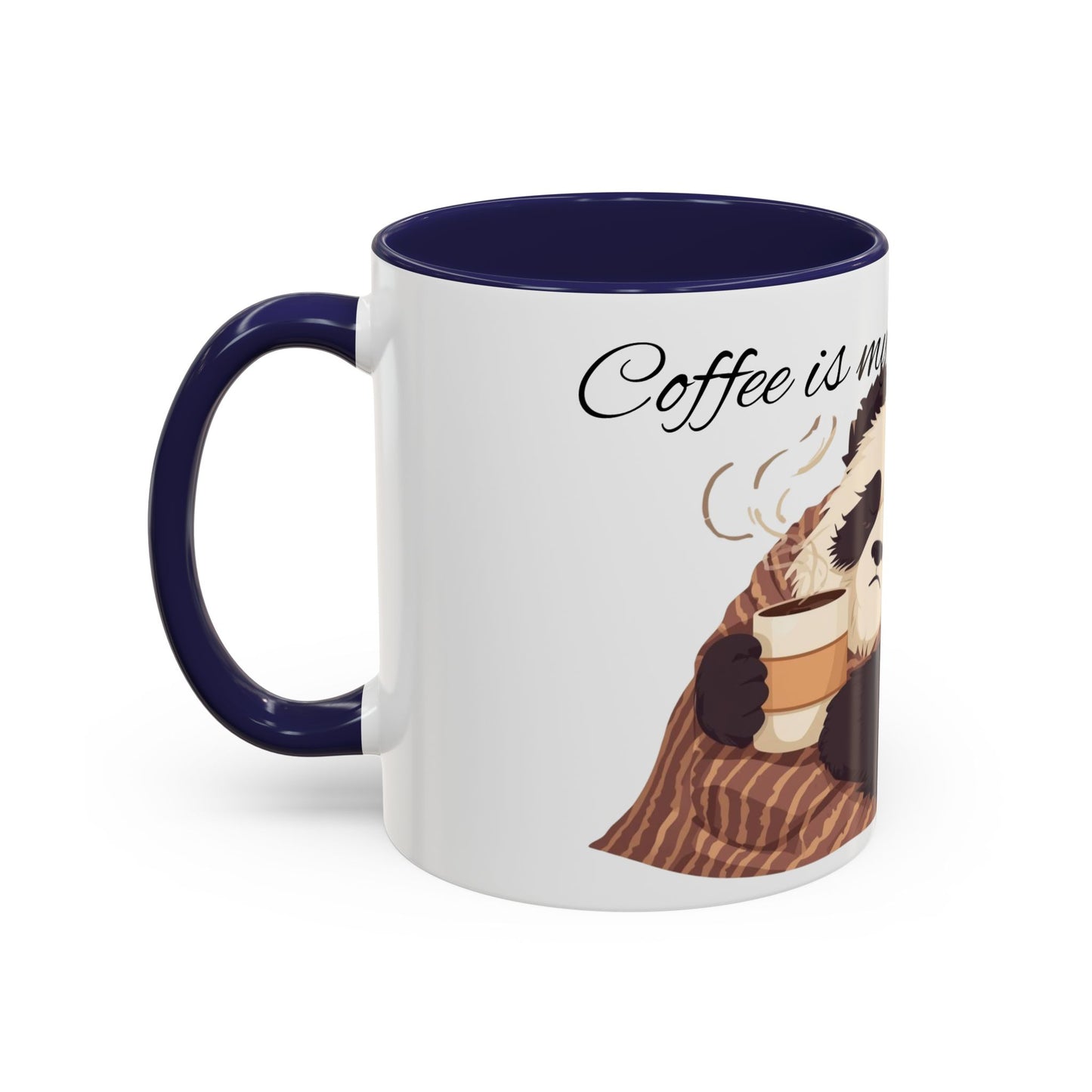 Panda Spirit Mug - Cute Coffee Cup for Animal Lovers, Cozy Home Decor, Gift Idea for Birthdays, Holidays, Coffee Enthusiasts